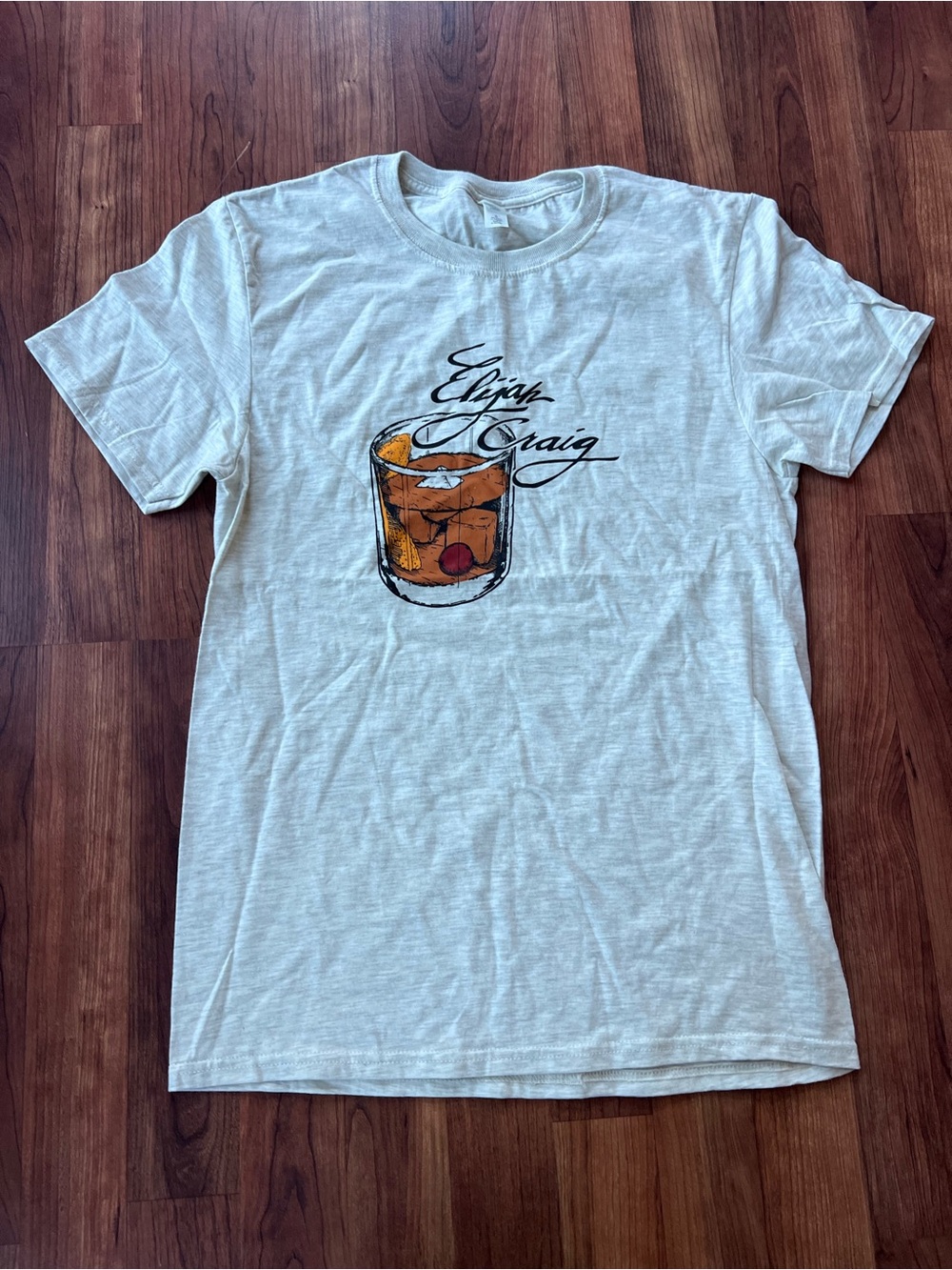 Elijah Craig Bourbon Old Fashioned Graphic T Shirt Men’s Small